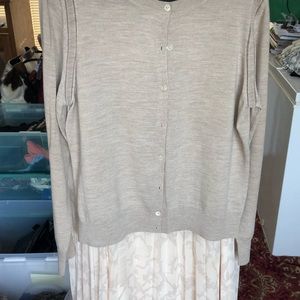 Banana Republic Skirt and sweater set.